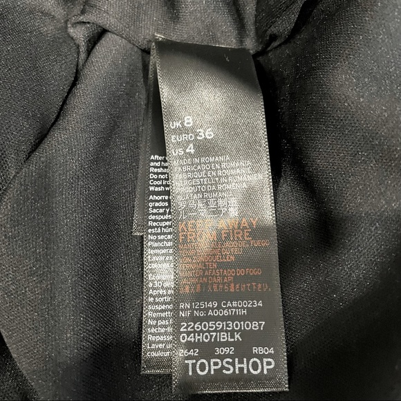 TOPSHOP - Black lace dress - Picture 5 of 6